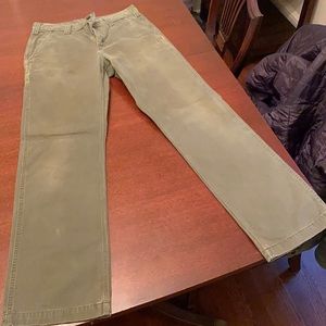 Carhartt Khaki Work Pants (Dark Green) Sz. 32W 34L